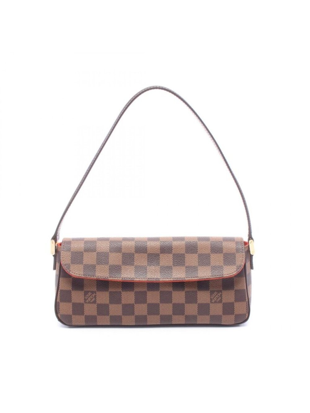 Louis Vuitton Handbag Damier Ebene Leather